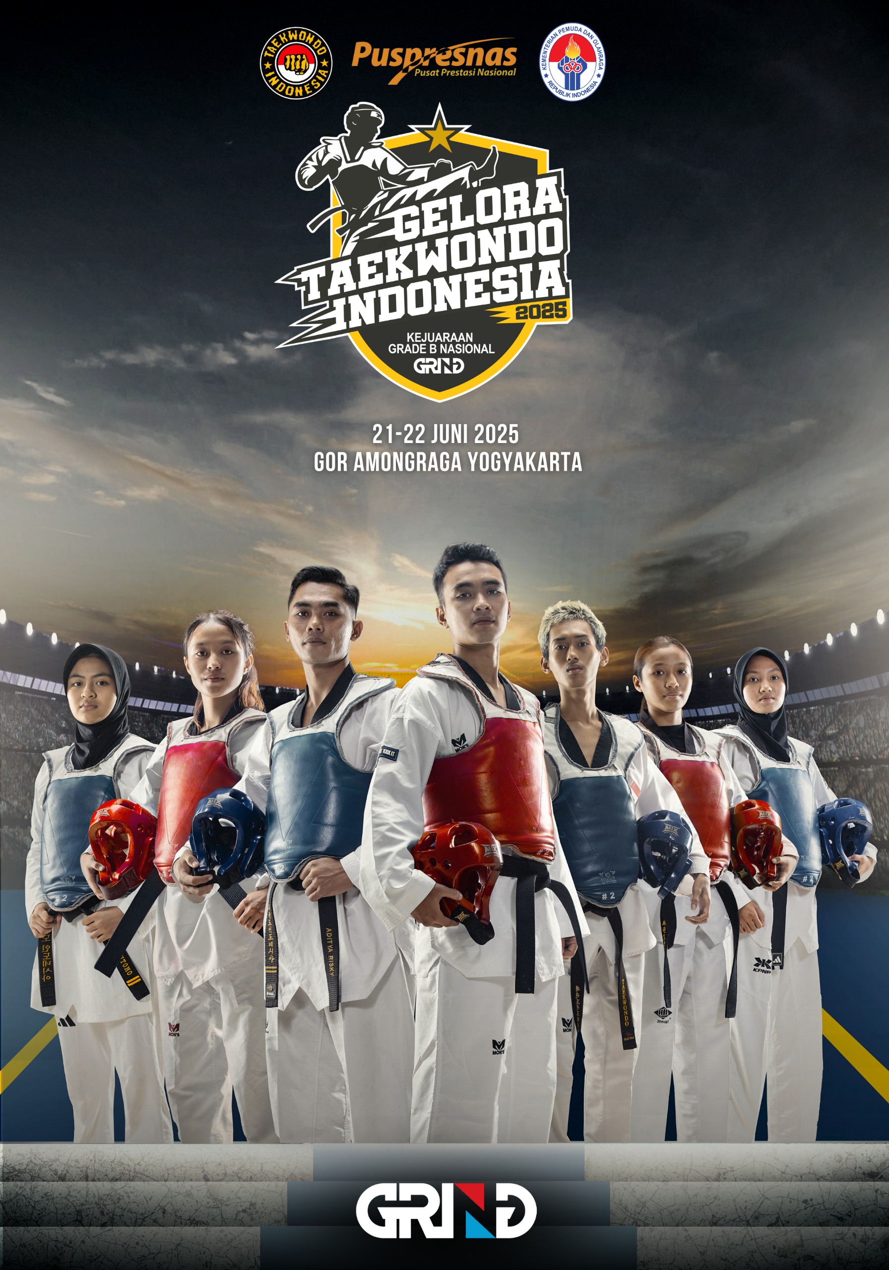 Panggung Juara Taekwondo Indonesia TAEKWONDO INDONESIA UNSOED